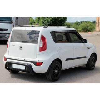 Aizmugurējais aizsargstienis AK002 Black (nerūsējošais tērauds) foto 2