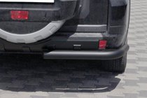 Mitsubishi Pajero Wagon IV 2006–2021 Aizmugures aizsargloks AK003 Black (nerūsējošais tērauds) foto 2