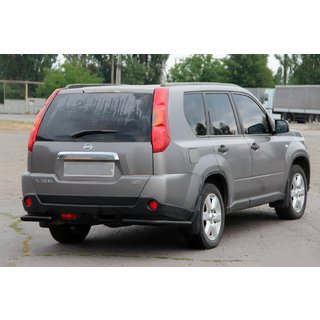 Aizmugurējie stūri AK003 Black (2 gab., nerūsējošais tērauds) Nissan X-trail T31 2007–2014 foto 1