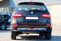 Renault Koleos 2008–2016 Aizmugurējais aizsargstienis AK002 Black (nerūsējošais tērauds) foto 3