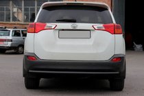 Toyota Rav 4 2013–2018 Aizmugurējais aizsargstienis AK002 Black (nerūsējošais tērauds) foto 3