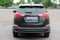 Toyota Rav 4 2013–2018 Aizmugurējais aizsargstienis AK002 Black (nerūsējošais tērauds) foto 5