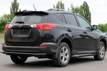 Toyota Rav 4 2013–2018 Aizmugurējais aizsargstienis AK002 Black (nerūsējošais tērauds) foto 6