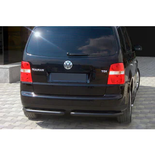 Aizmugures stūra elementi AK003 Black (2 gab., nerūsējošais tērauds) foto 1