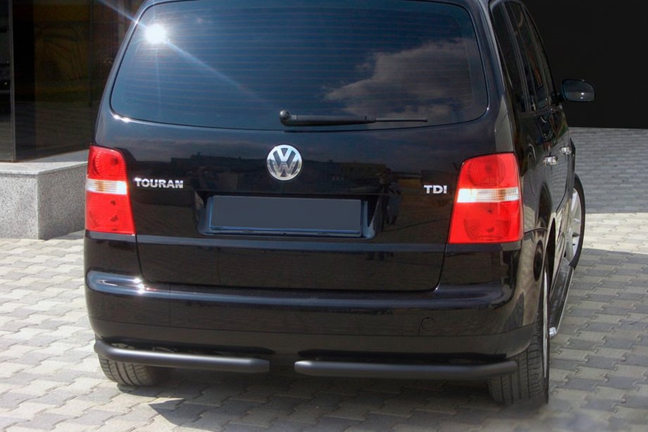 Volkswagen Touran 2003–2010 Aizmugures stūra elementi AK003 Black (2 gab., nerūsējošais tērauds) Image