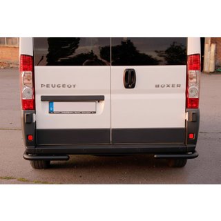 Aizmugures stūra elementi AK003 Black (2 gab., nerūsējošais tērauds) Citroen Jumper 2007–2025 foto 3