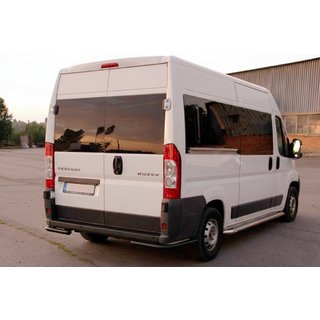 Aizmugures stūra elementi AK003 Black (2 gab., nerūsējošais tērauds) Citroen Jumper 2007–2025 foto 4