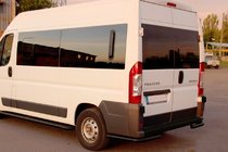 Fiat Ducato 2006–2025 Aizmugures stūra elementi AK003 Black (2 gab., nerūsējošais tērauds) foto 5