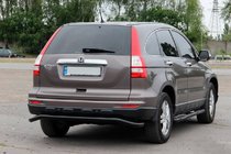 Honda CRV 2012–2016 Aizmugurējais aizsargstienis AK008 Black (nerūsējošais tērauds) foto 3
