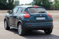 Nissan Juke 2010–2019 Aizmugurējais aizsargstienis AK002 Black (nerūsējošais tērauds) foto 4