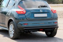 Nissan Juke 2010–2019 Aizmugurējais aizsargstienis AK002 Black (nerūsējošais tērauds) foto 2