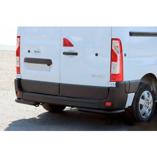 Aizmugures stūra elementi AK003 Black (2 gab., nerūsējošais tērauds) Opel Movano 2010–2021 foto 2