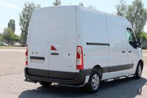 Nissan NV400 2010–2024 Aizmugures stūra elementi AK003 Black (2 gab., nerūsējošais tērauds) foto 6