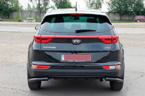 Kia Sportage 2015–2021 Aizmugures stūra aizsargi AK003 Black (nerūsējošais tērauds) foto 3