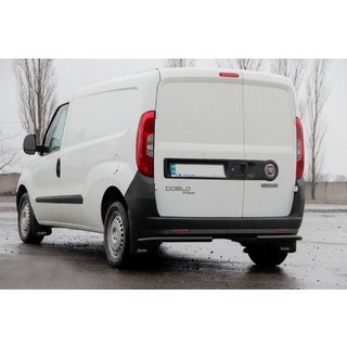 Aizmugurējie stūra aizsargstieņi AK003 Black (nerūsējošais tērauds) foto 2