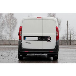 Aizmugurējie stūra aizsargstieņi AK003 Black (nerūsējošais tērauds) foto 3