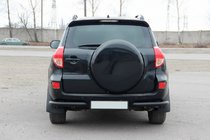 Toyota Rav 4 2006–2013 Aizmugures stūra elementi AK003 Black (2 gab., nerūsējošais tērauds) foto 2