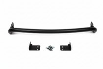 Hyundai Santa Fe 2 2006–2012 Aizmugurējais aizsargstienis AK002 Black (nerūsējošais tērauds) foto 1