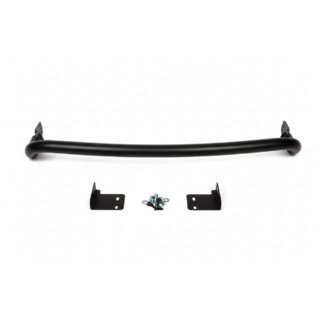Aizmugurējais aizsargstienis AK002 Black (nerūsējošais tērauds) Hyundai Santa Fe 2 2006–2012 foto 1