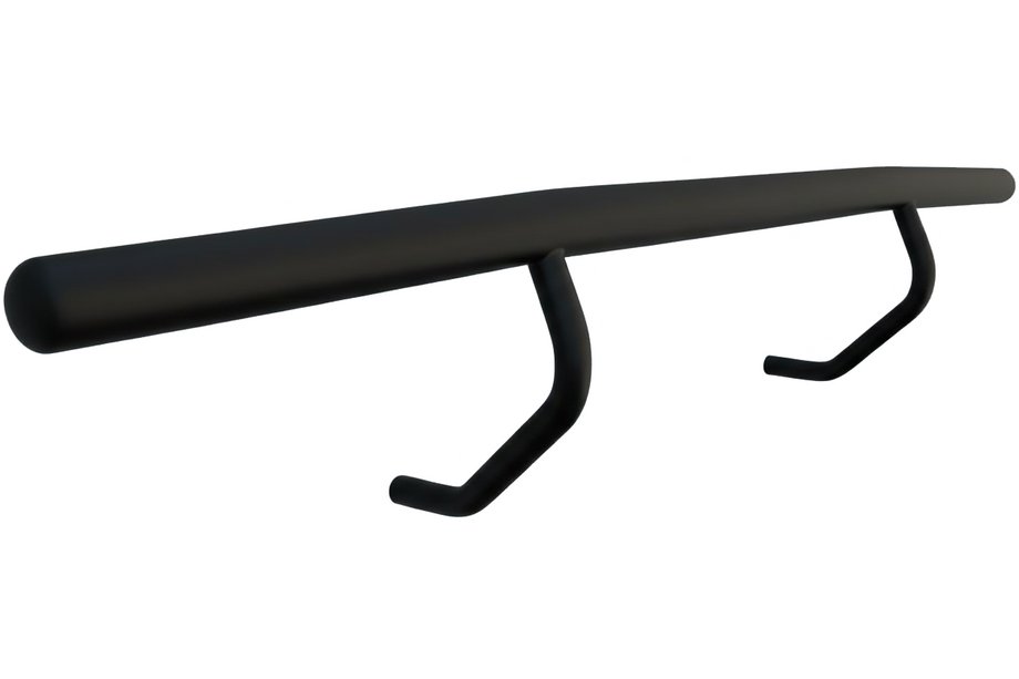 Toyota Highlander 2008–2013 Aizmugurējais aizsargstienis AK002 Black (nerūsējošais tērauds) Image