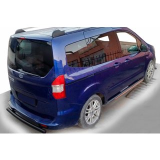 Aizmugurējais aizsargloks AK002 Black Ford Courier 2014–2023