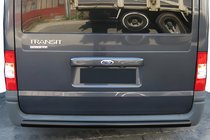 Ford Transit 2000–2014 Aizmugurējais aizsargstienis AK002 Black (nerūsējošais tērauds) foto 1