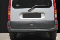 Renault Kangoo 1998–2008 Aizmugurējais aizsargstienis AK002 Black (nerūsējošais tērauds) foto 1
