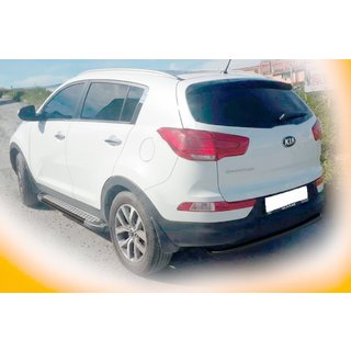 Aizmugures loks AK002-1 Black (nerūsējošais tērauds) Kia Sportage 2010–2015 foto 2