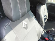 Renault Megane III 2009–2016 Auto sēdekļu pārvalki (mākslīgā āda + audums, Premium) foto 7