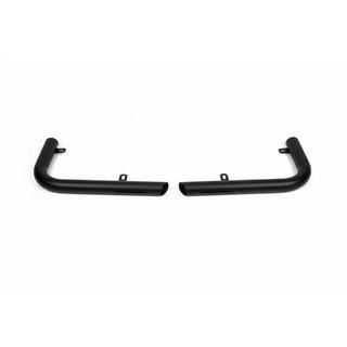 Aizmugurējie stūri AK003 Black (2 gab., nerūsējošais tērauds) Hyundai H200, H1, Starex 1998–2007 foto 2