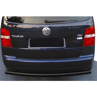 Aizmugures aizsargstienis AK002 Black (1 gab., nerūsējošais tērauds) Volkswagen Touran 2003–2010