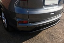 Honda CRV 2012–2016 Aizmugurējais aizsargstienis AK002 Black (nerūsējošais tērauds) foto 3