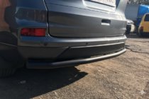 Honda CRV 2012–2016 Aizmugurējais aizsargstienis AK002 Black (nerūsējošais tērauds) foto 1