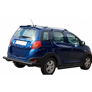 Aizmugurējais aizsargstienis AK002 Black (2 gab., nerūsējošais tērauds) foto 2