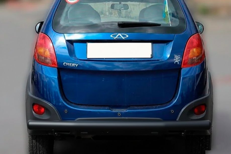 Chery Beat 2009–2015 Aizmugurējais aizsargstienis AK002 Black (2 gab., nerūsējošais tērauds) Image