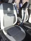 Skoda Octavia II A5 2006–2010 Autosēdekļu pārvalki (mākslīgā āda↗audums, Premium) foto 15