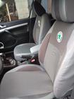 Skoda Octavia II A5 2010–2013 Autosēdekļu pārvalki (mākslīgā āda↗audums, Premium) foto 2