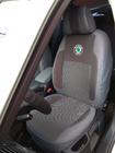 Skoda Octavia II A5 2010–2013 Autosēdekļu pārvalki (mākslīgā āda↗audums, Premium) foto 4