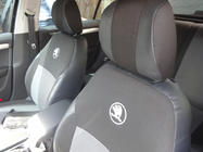 Skoda Octavia III A7 2013–2019 Autosēdekļu pārvalki (mākslīgā āda↗audums, Premium) foto 2