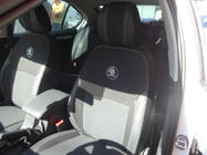 Skoda Octavia III A7 2013–2019 Autosēdekļu pārvalki (mākslīgā āda↗audums, Premium) foto 17