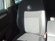 Skoda Octavia III A7 2013–2019 Autosēdekļu pārvalki (mākslīgā āda↗audums, Premium) foto 21
