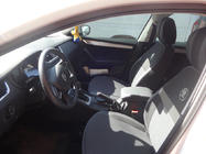 Skoda Octavia III A7 2013–2019 Autosēdekļu pārvalki (mākslīgā āda↗audums, Premium) foto 24