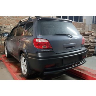 Aizmugures aizsargstienis AK002/2 Black (nerūsējošais tērauds) foto 3