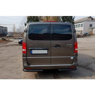 Aizmugurējo stūru aizsargi AK003 Black (nerūsējošais tērauds) foto 3