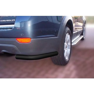 Aizmugures stūra elementi AK003 Black (2 gab., nerūsējošais tērauds) Chevrolet Captiva 2006–2019