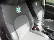 Skoda Superb 2001–2009 Autosēdekļu pārvalki (mākslīgā āda↗audums, Premium) foto 6