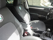 Skoda Superb 2001–2009 Autosēdekļu pārvalki (mākslīgā āda↗audums, Premium) foto 12