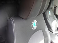 Skoda Superb 2001–2009 Autosēdekļu pārvalki (mākslīgā āda↗audums, Premium) foto 13