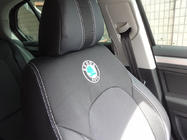 Skoda Superb 2001–2009 Autosēdekļu pārvalki (mākslīgā āda↗audums, Premium) foto 19