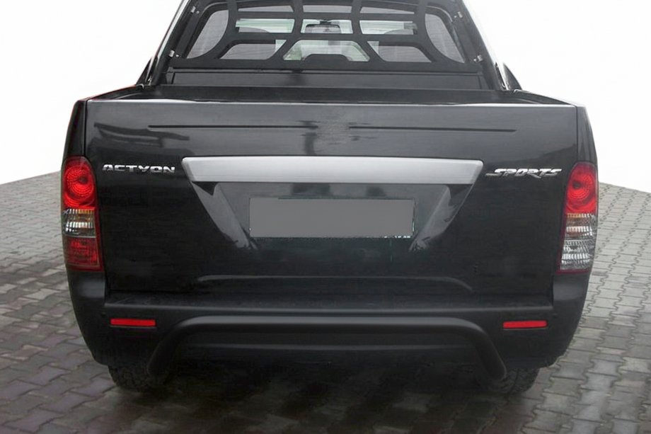 SsangYong Action 2005–2018 Aizmugurējais aizsargstienis AK006 Black (nerūsējošais tērauds) Image